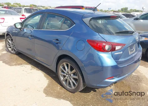 2018 Mazda Mazda3 Touring from USA, damaged, VIN 3MZBN1L38JM205079